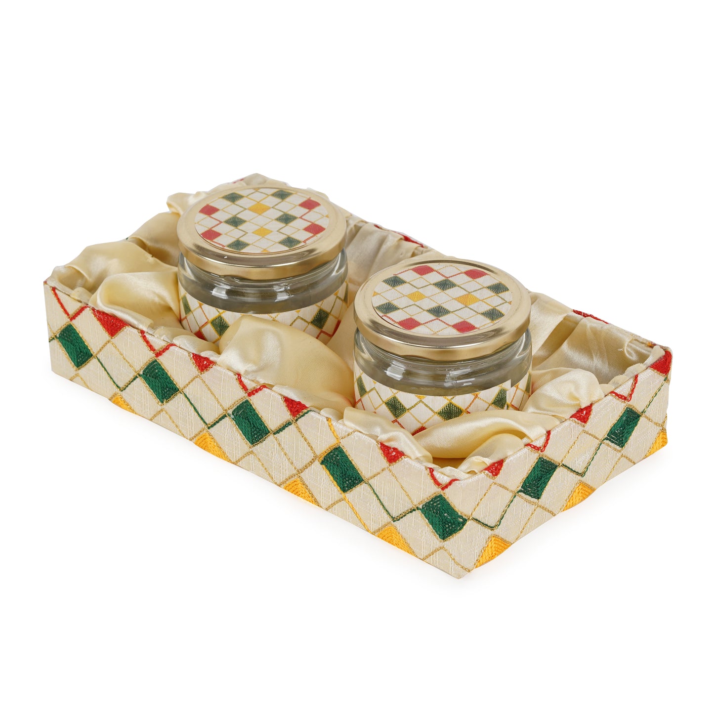 2 Jar Cream Tray (Pack of 2) | Grownex Packaging | Basket & Tray