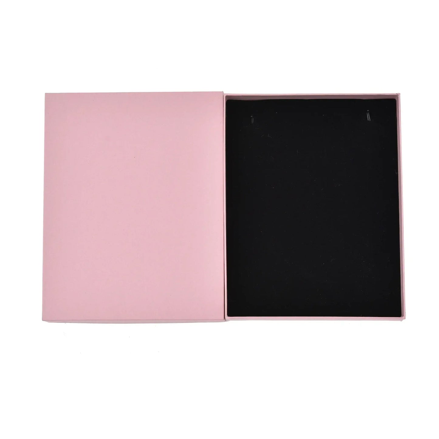 Luxury Pink Top Bottom Necklace Box – Velvet Jewelry Gift Packaging | Grownex Packaging | Jewellery Box