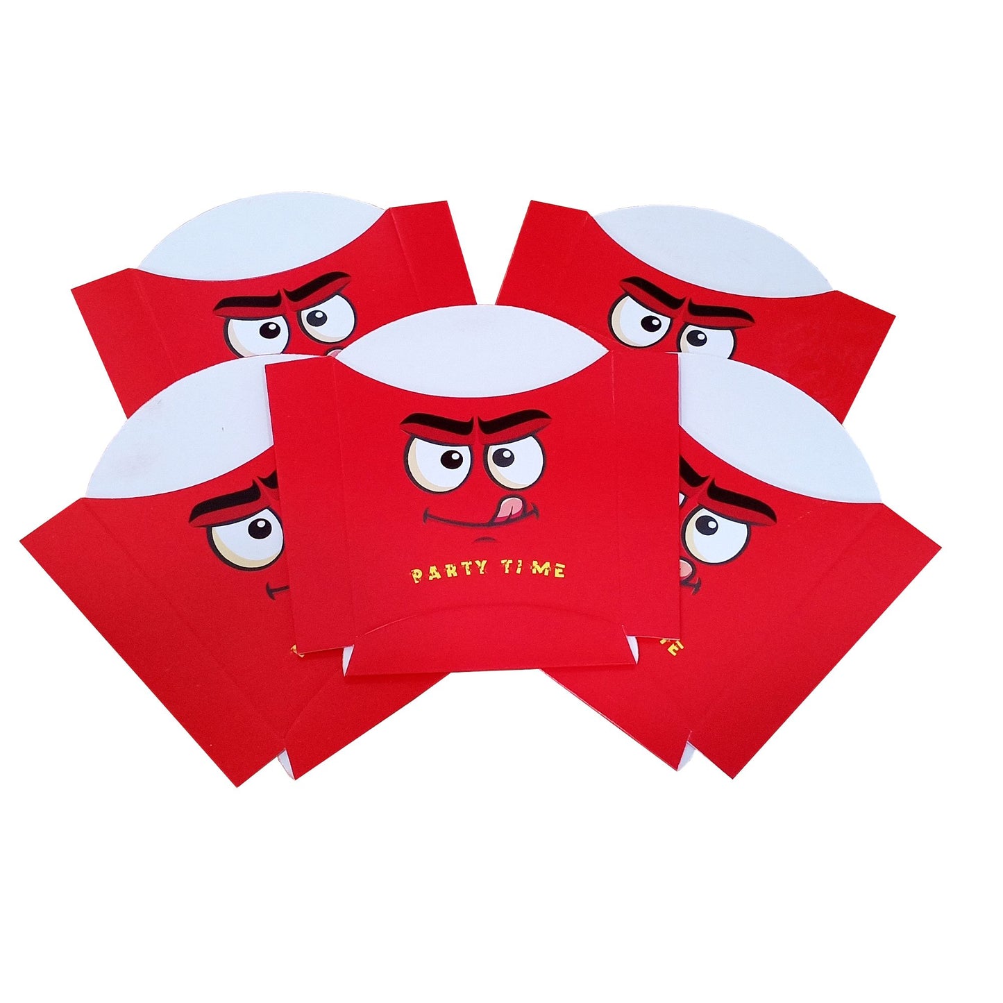 Disposal French Fries Cups - Red | Grownex Packaging | Basket & Tray