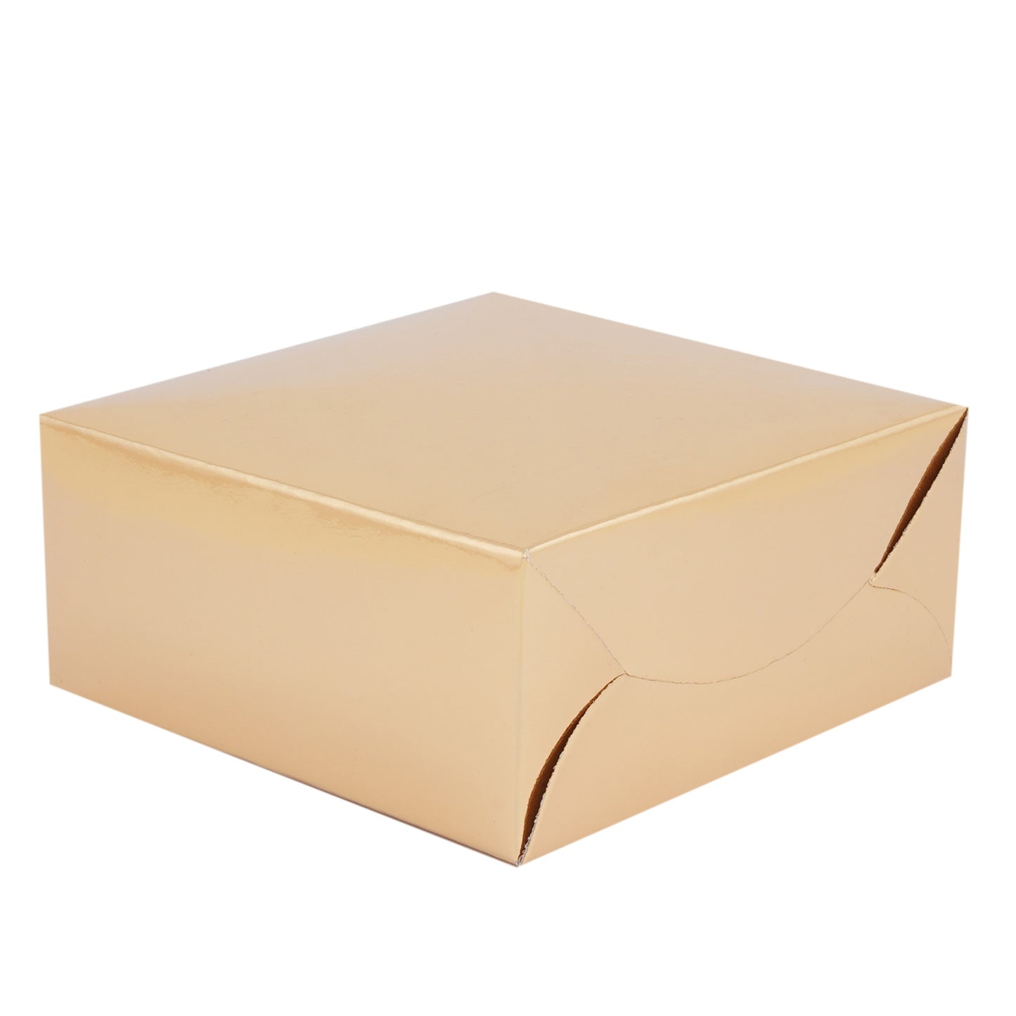 Golden Sweet Box for 4 Pcs Laddoo, Modak & Mithai | Grownex Packaging | Hamper Box