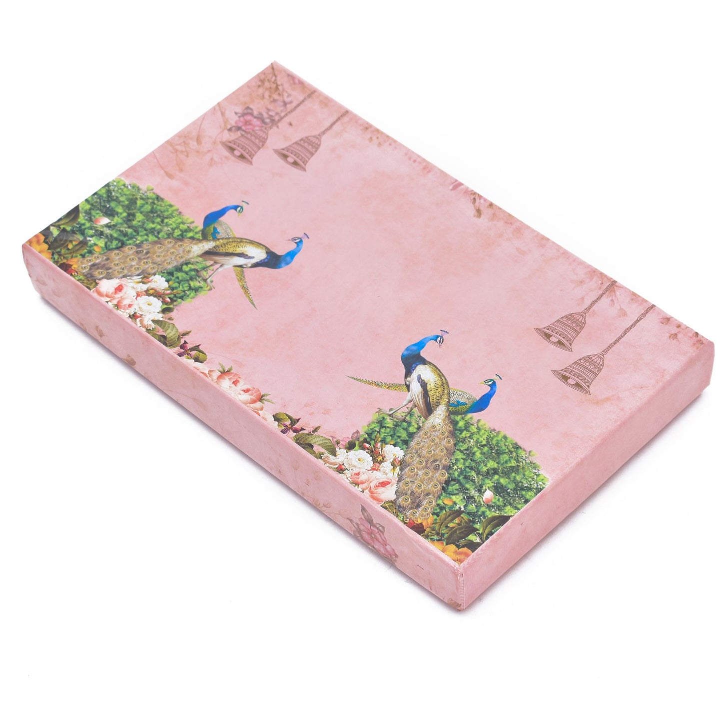 1 Kg Pink Peacock Design 4 Line Premium Sweet Packaging Box | Grownex Packaging | Sweet Box