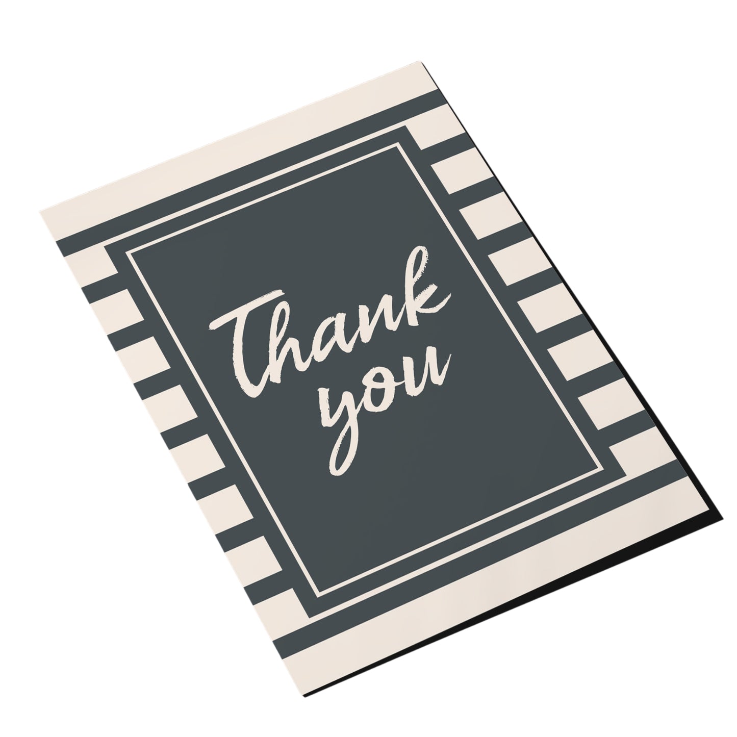 Elegant Thank You Card – Paperboard Gift Insert for Business & Personal Use | Grownex Packaging | Tags & Stickers