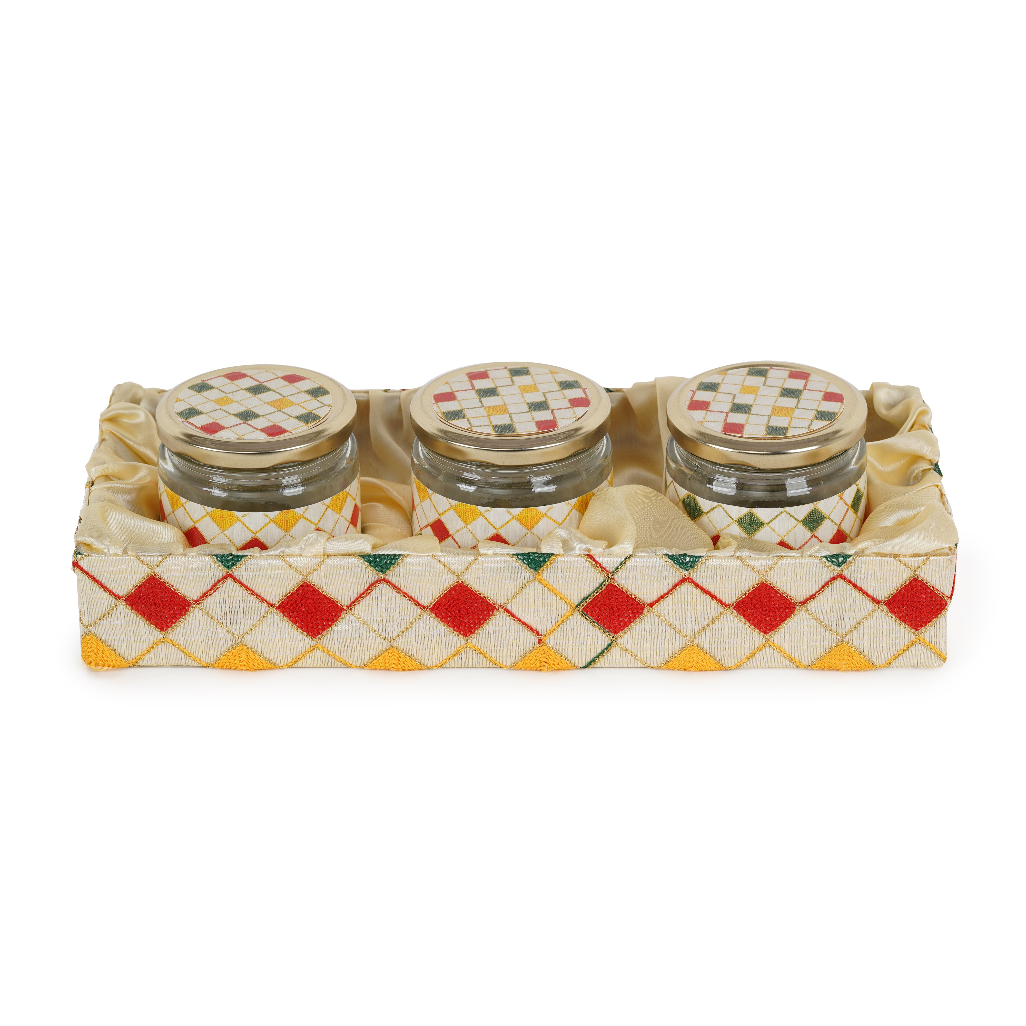 3 Jar Cream Tray (Pack of 2)