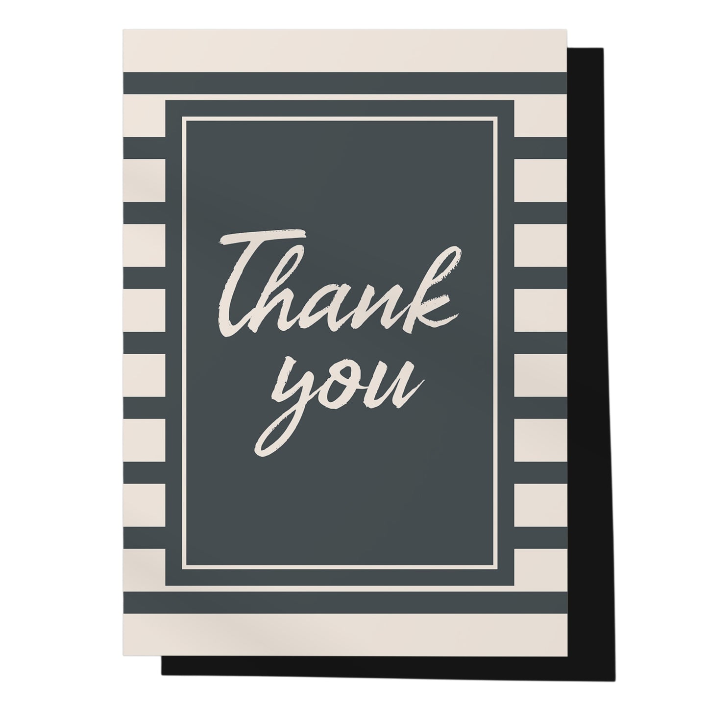 Elegant Thank You Card – Paperboard Gift Insert for Business & Personal Use | Grownex Packaging | Tags & Stickers