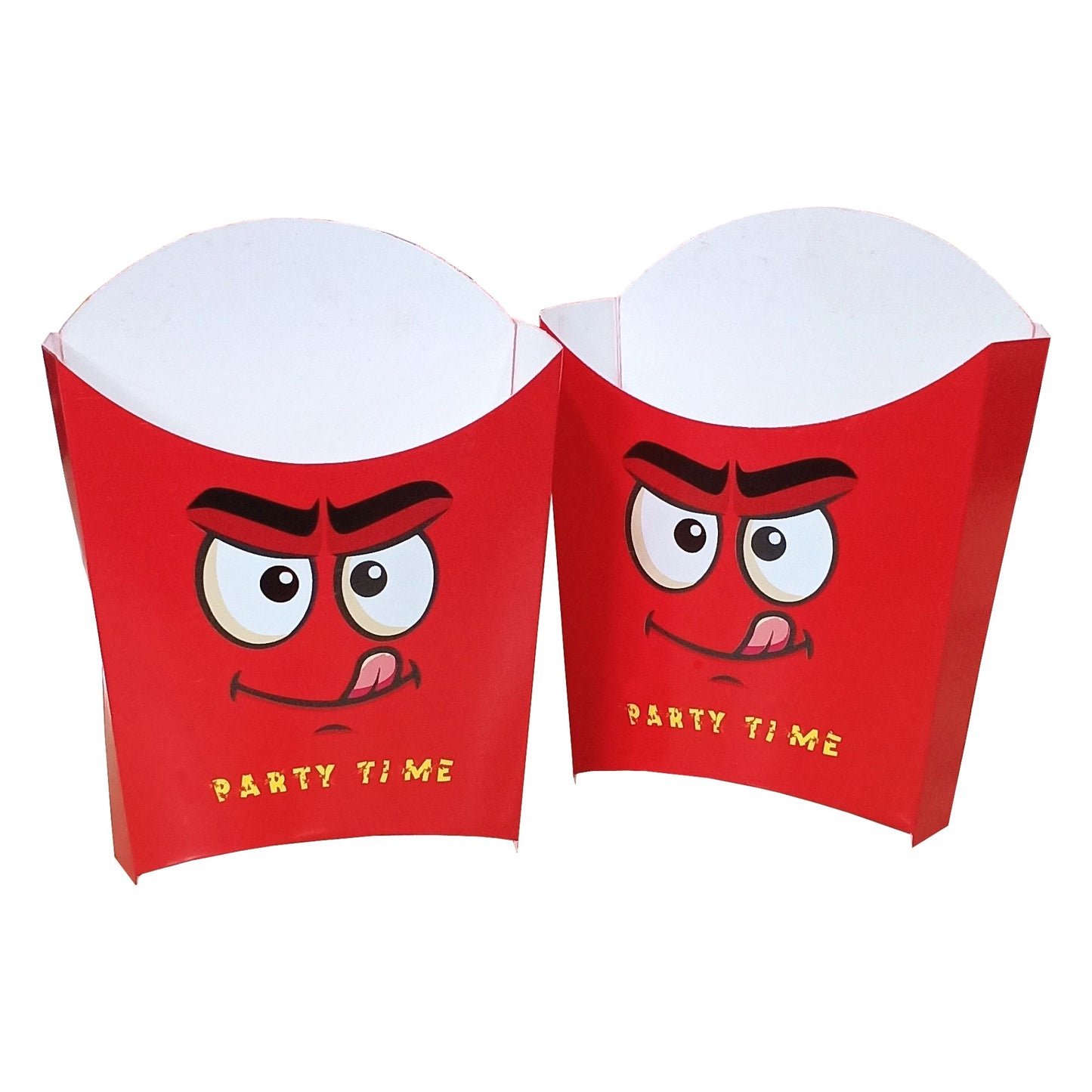 Disposal French Fries Cups - Red | Grownex Packaging | Basket & Tray