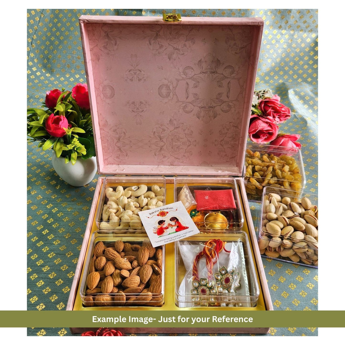Festive Rakhi Gift Packaging Box | Grownex Packaging | wooden box