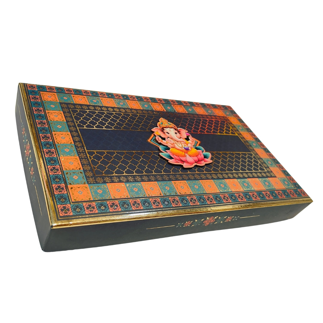 Spacious Festive Gift Box Ganesh Chaturthi Edition | Grownex Packaging | Sweet Box
