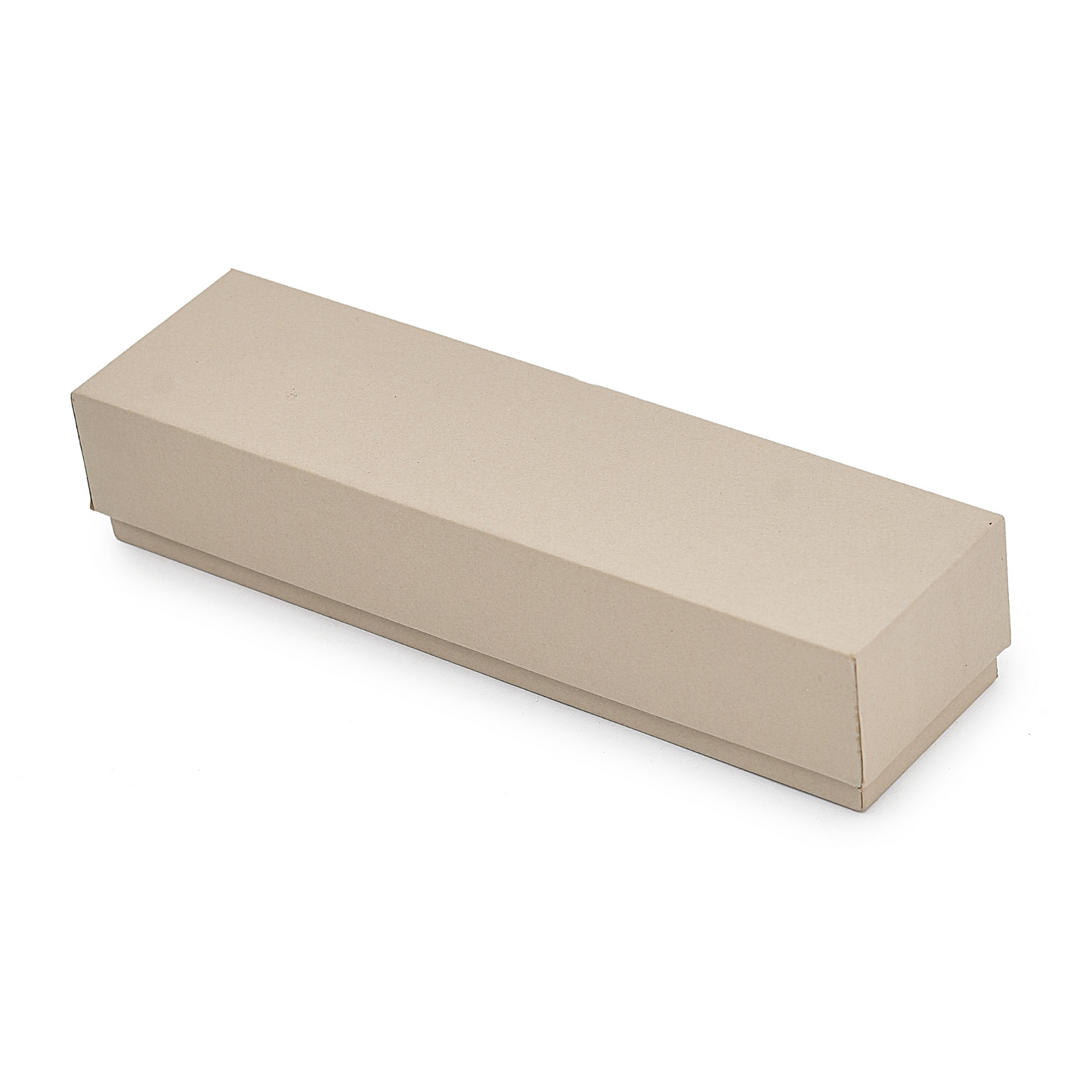 Lid Pattern Chain Box - Beige | Grownex Packaging | Jewellery Box