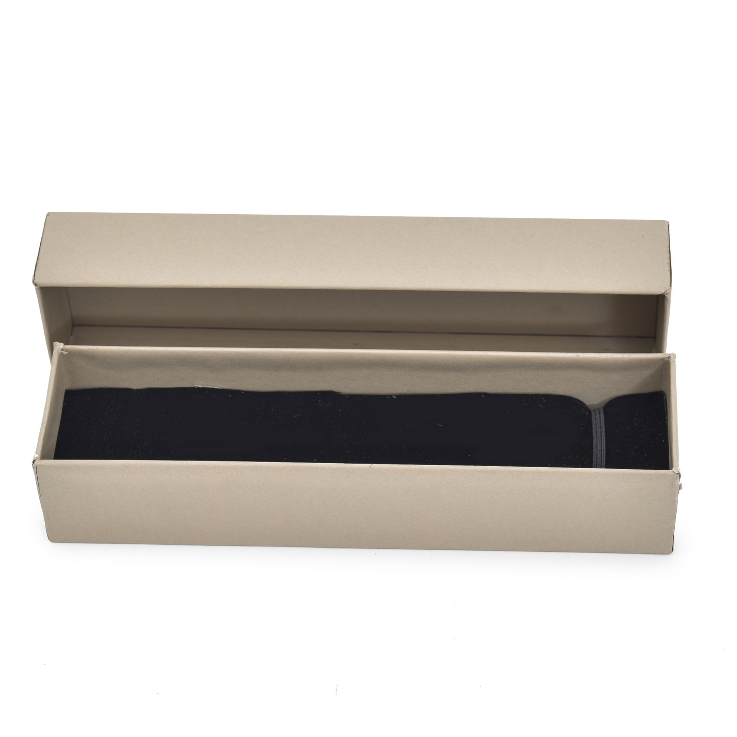 Lid Pattern Chain Box - Beige | Grownex Packaging | Jewellery Box
