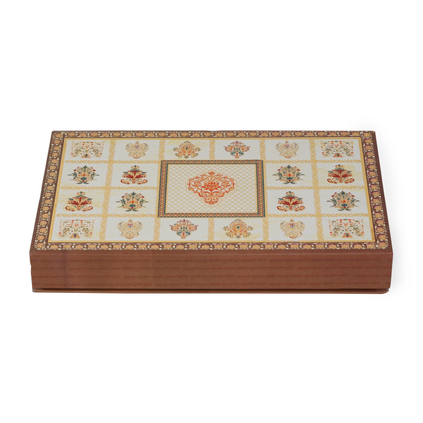 500 gm Brown Foil Magnetic File Premium Box Grownex Packaging Sweet Box