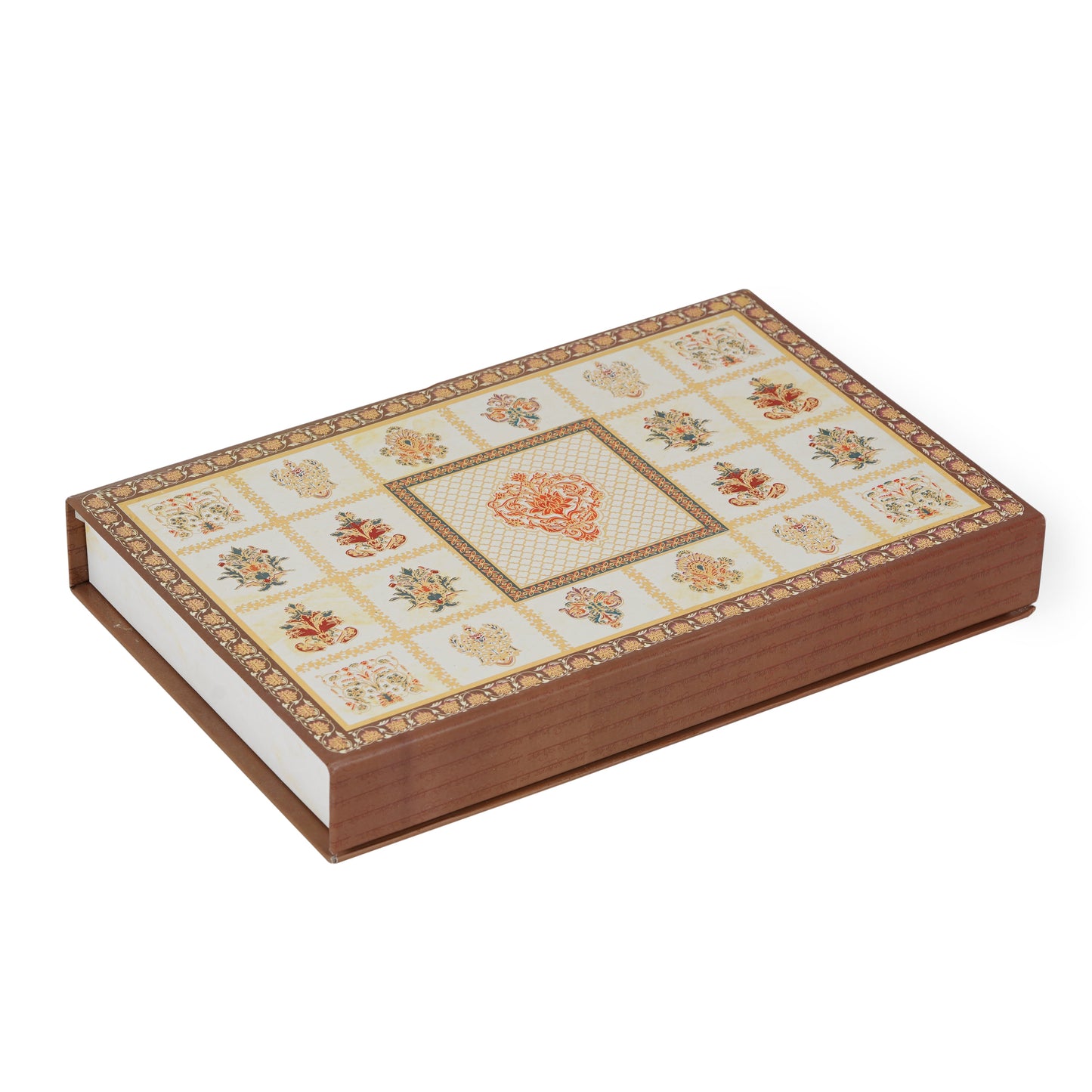 500 gm Brown Foil Magnetic File Premium Box Grownex Packaging Sweet Box