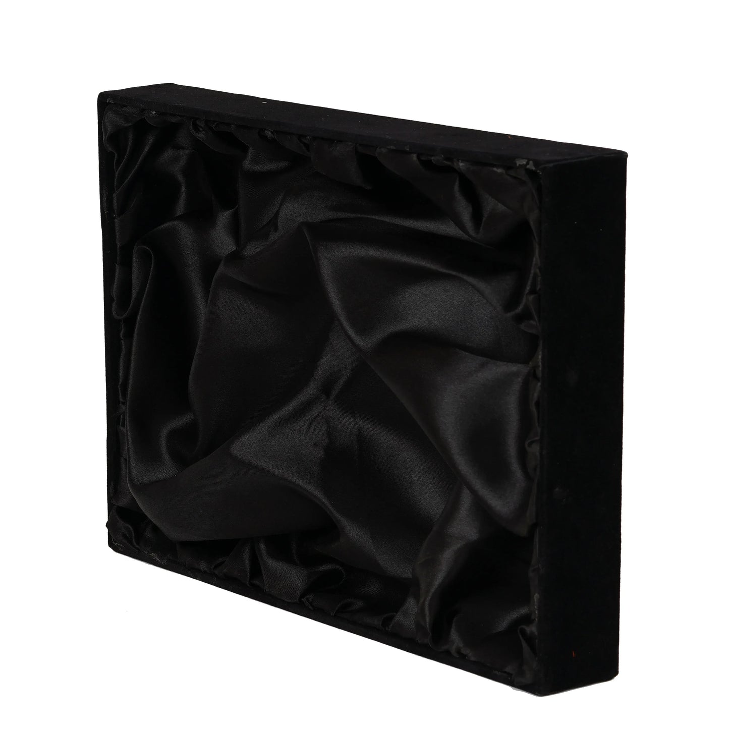 14x10x2 inch Velvet Wooden Tray - Z Black | Grownex Packaging | Basket & Tray