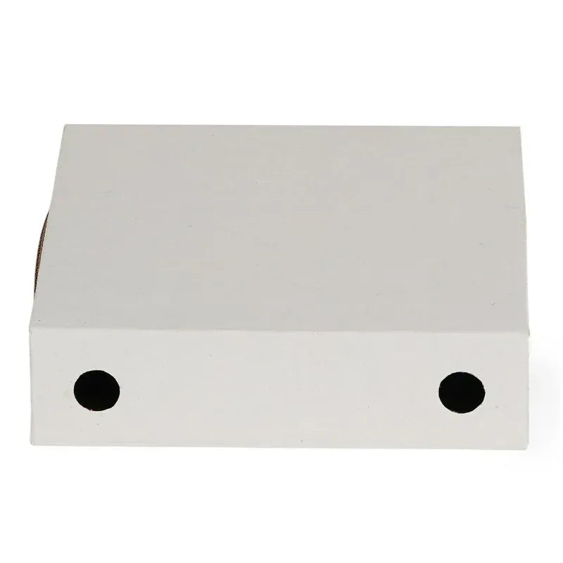 8.5x8.5x2 Inch White Corrugated Pizza Box | Grownex Packaging | Bakery Box