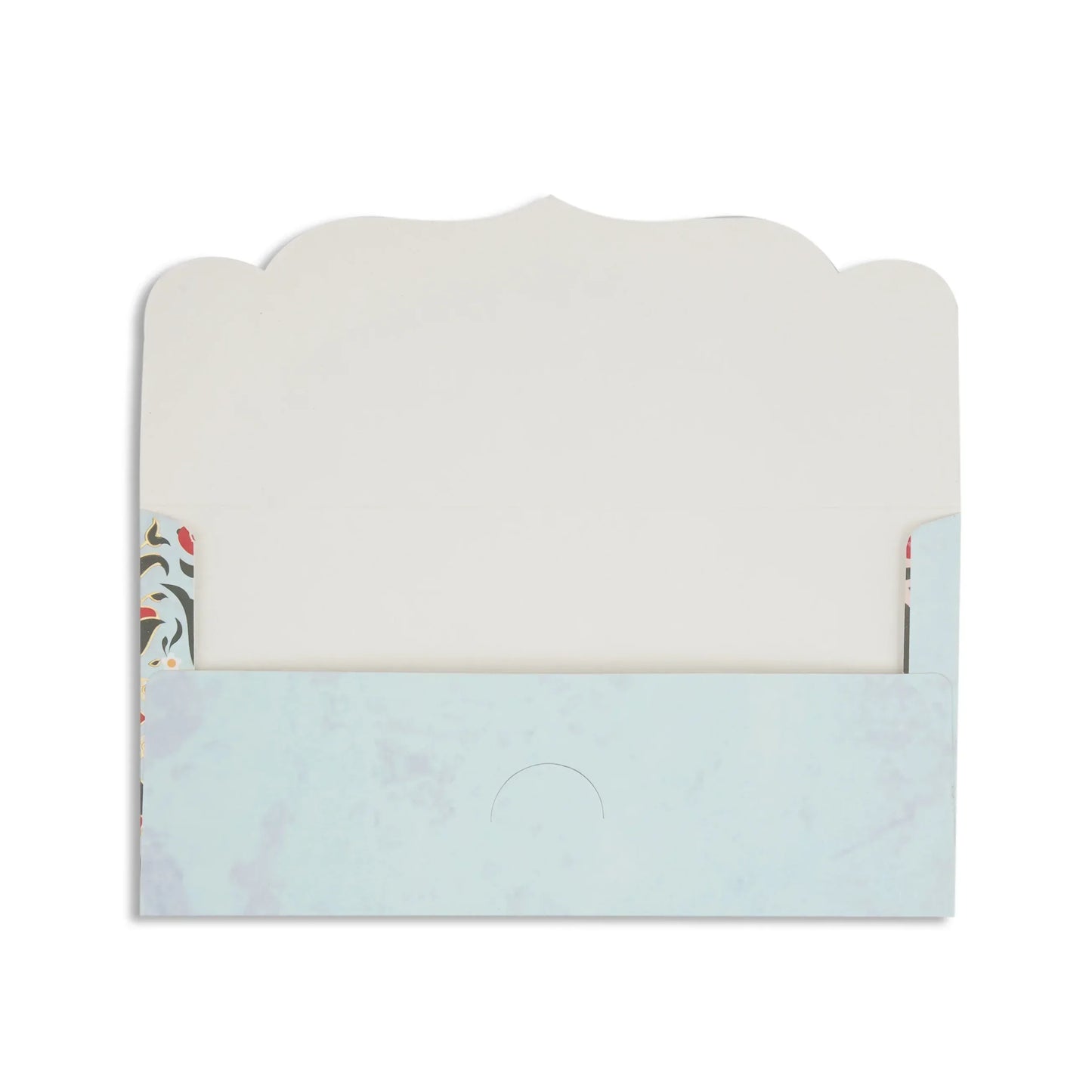 Personalized Plain Blue Foil Envelope (7.25 x 3.5 Inch) | Grownex Packaging |