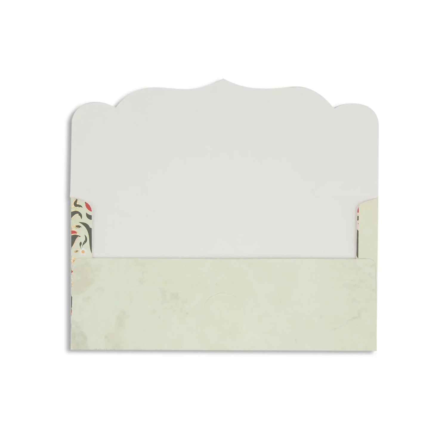 Personalized Plain Green Foil Envelope (7.25 x 3.5 Inch) | Grownex Packaging |