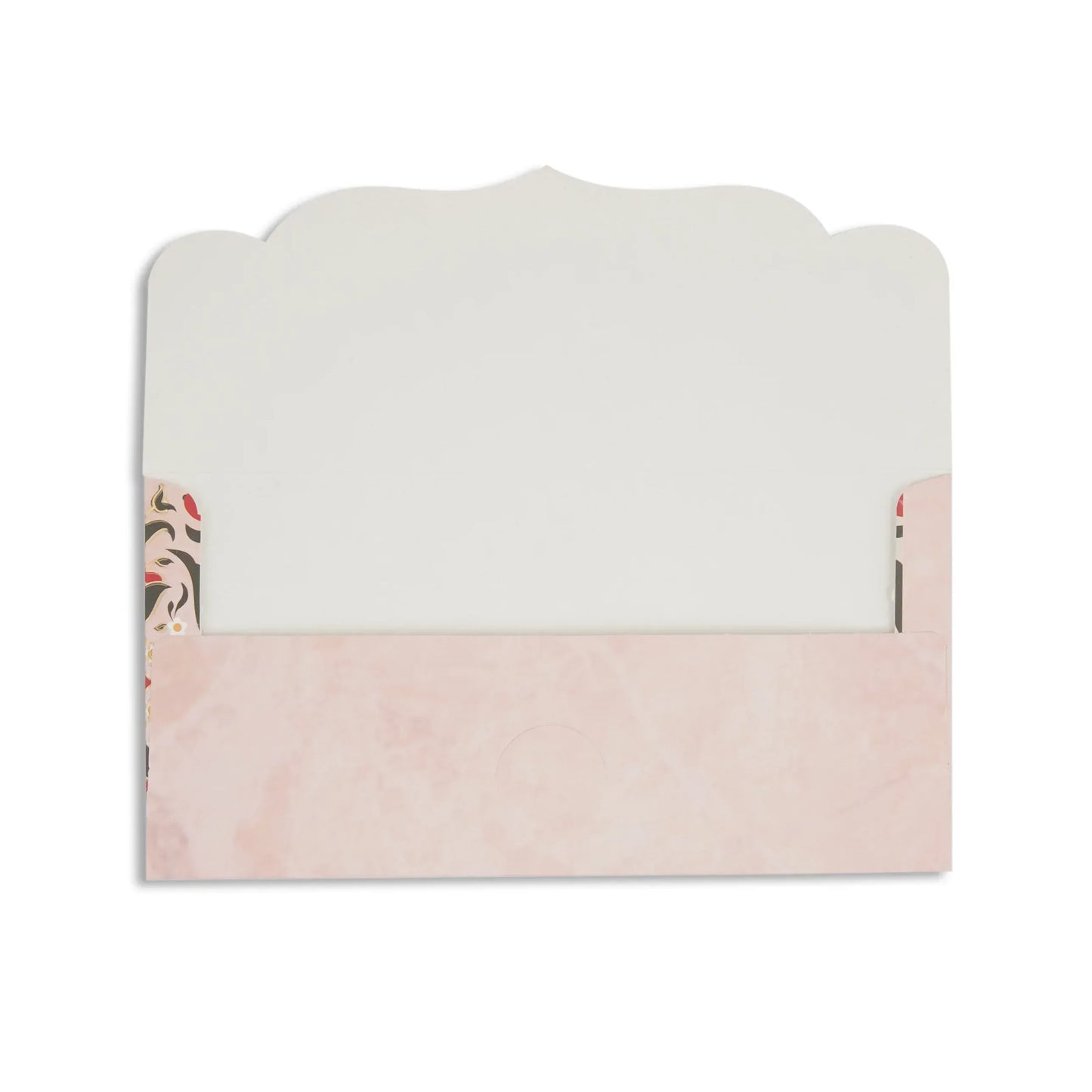 Personalized Plain Pink Designer Foil Envelope (7.25 x 3.5 Inch) | Grownex Packaging |