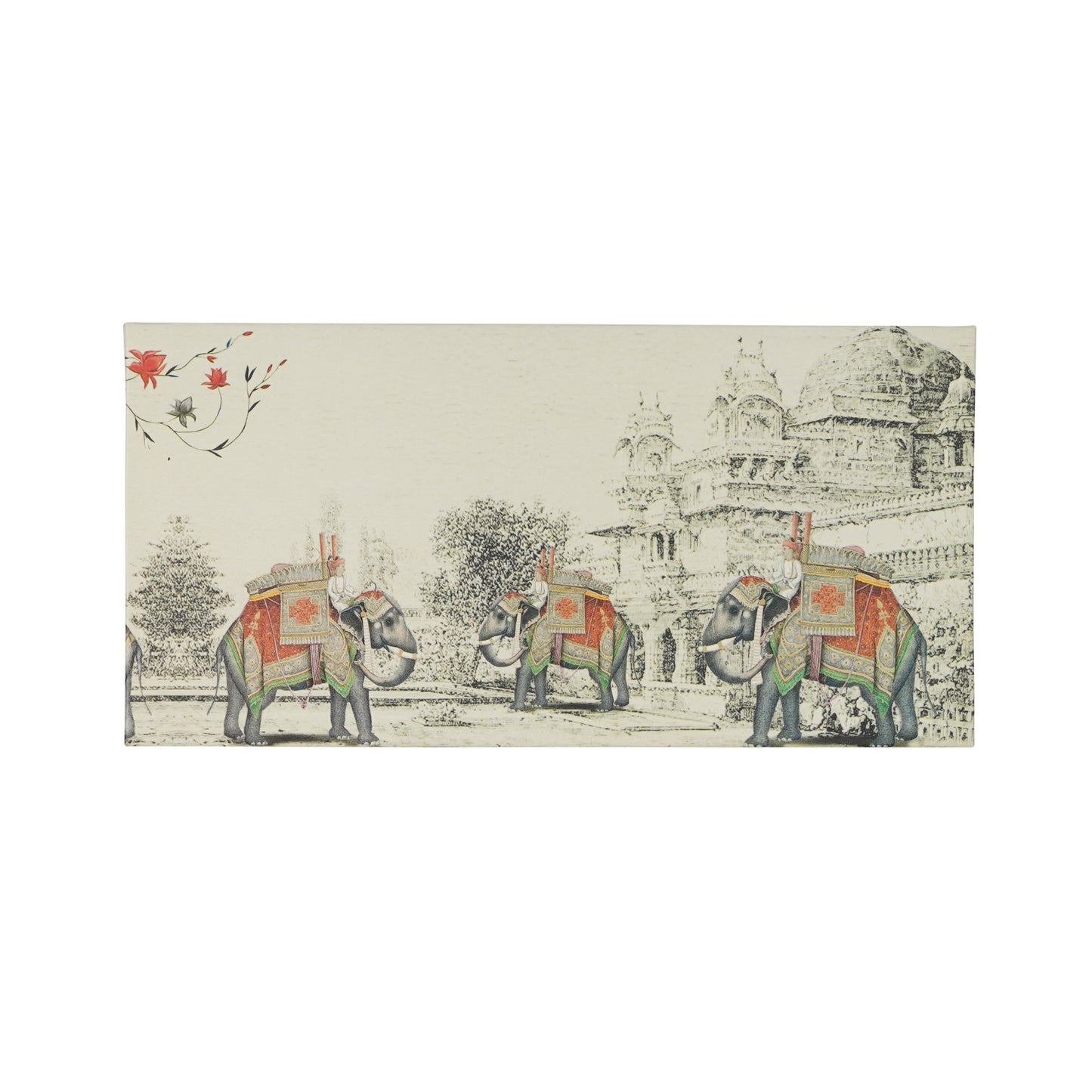 Beige Elephant Matt Envelop For Rakhi Special | Grownex Packaging | Envelope