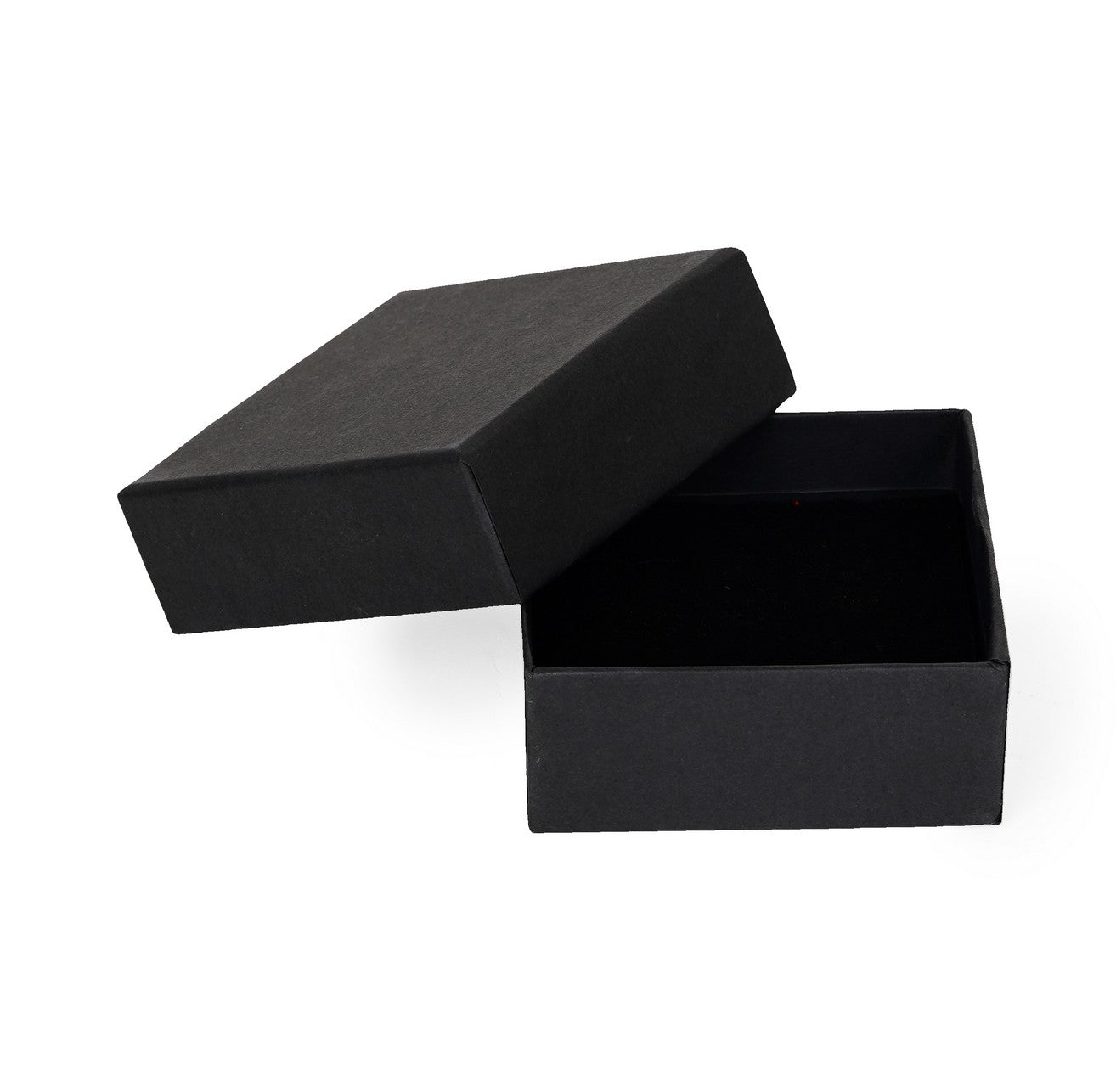 Lid Pattern Earrings Box - Black | Grownex Packaging | Jewellery Box