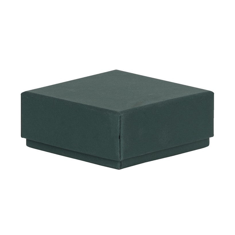 Lid Pattern Earrings Box - Green | Grownex Packaging | Jewellery Box