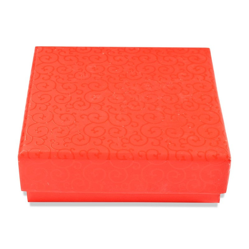 4 Pcs Cavity Chocolate Box - Red | Grownex Packaging | Chocolate Box
