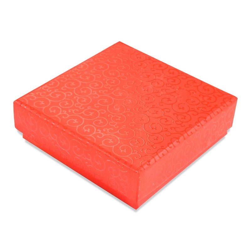 4 Pcs Cavity Chocolate Box - Red | Grownex Packaging | Chocolate Box