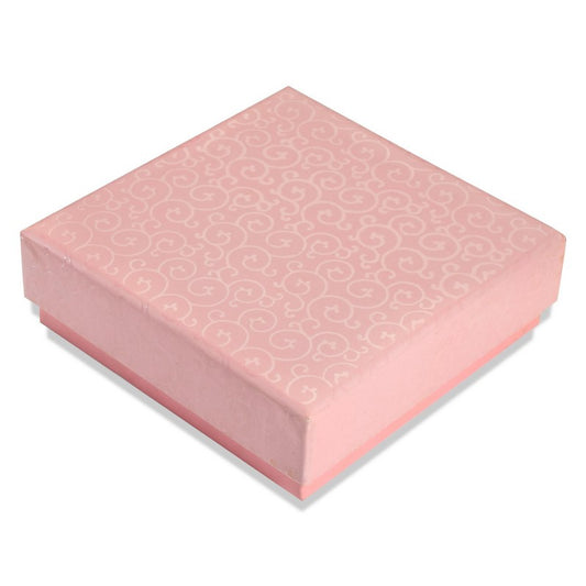 4 Pcs Cavity Chocolate Box - Baby Pink | Grownex Packaging | Chocolate Box