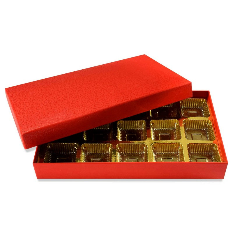 15 Pcs Cavity Chocolate Box - Red | Grownex Packaging | Chocolate Box