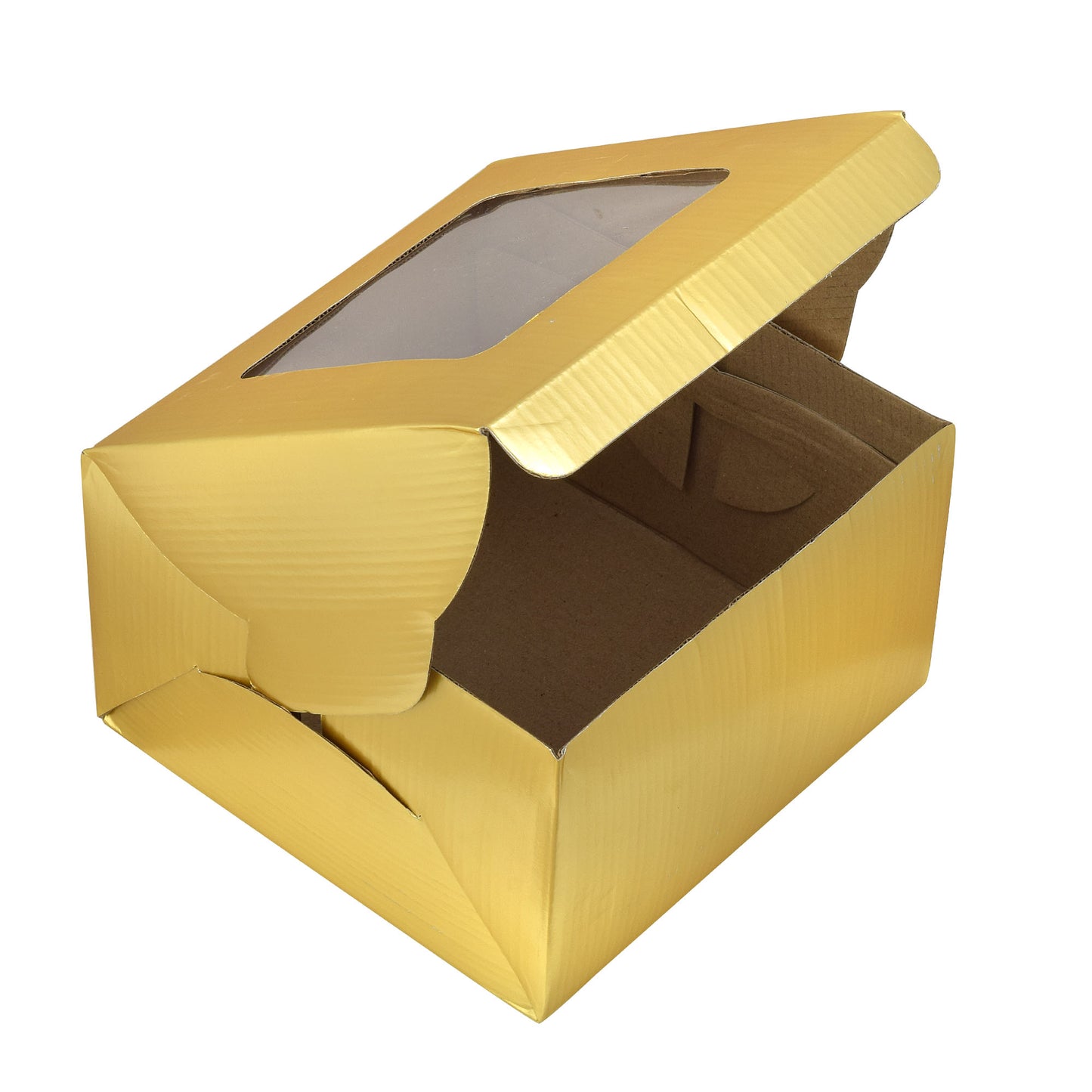 2 Pond Cake Box Golden | Grownex Packaging | Bakery Box