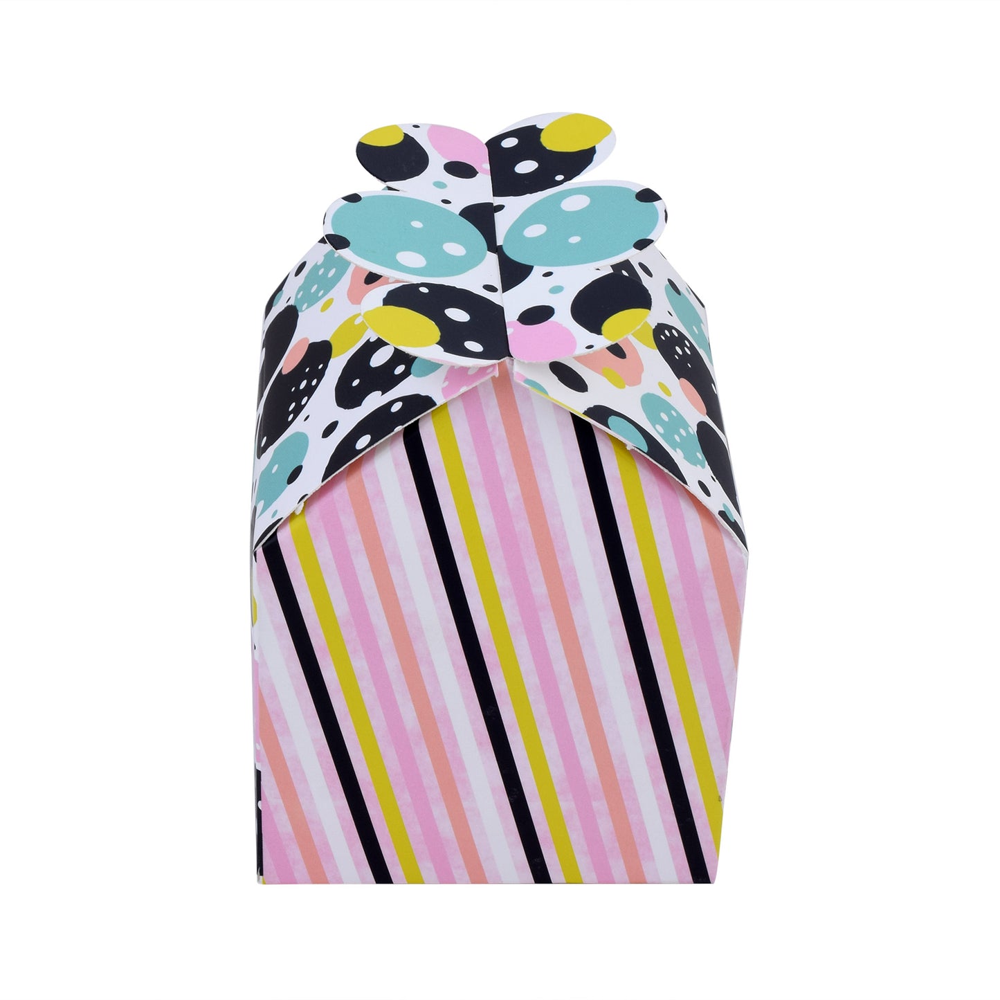 Hut Shape Folding Box Black Ball | Grownex Packaging | hamper box