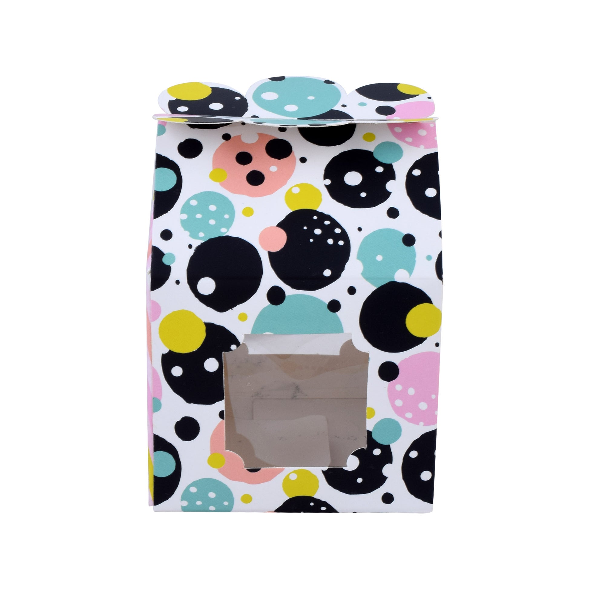 Hut Shape Folding Box Black Ball | Grownex Packaging | hamper box