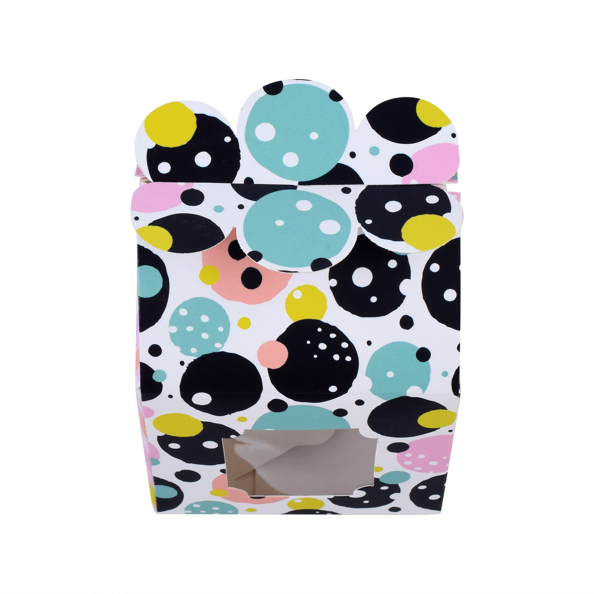 Hut Shape Folding Box Black Ball | Grownex Packaging | hamper box