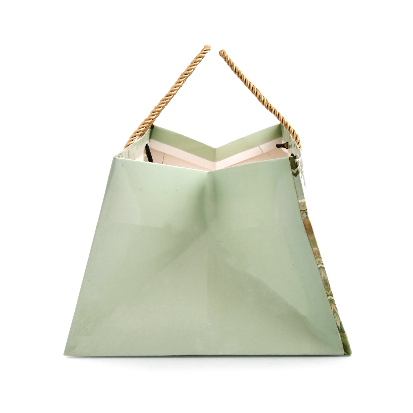 Green Garden Peacock Paper Bag | Premium Gift Shop & Festive Event Packaging