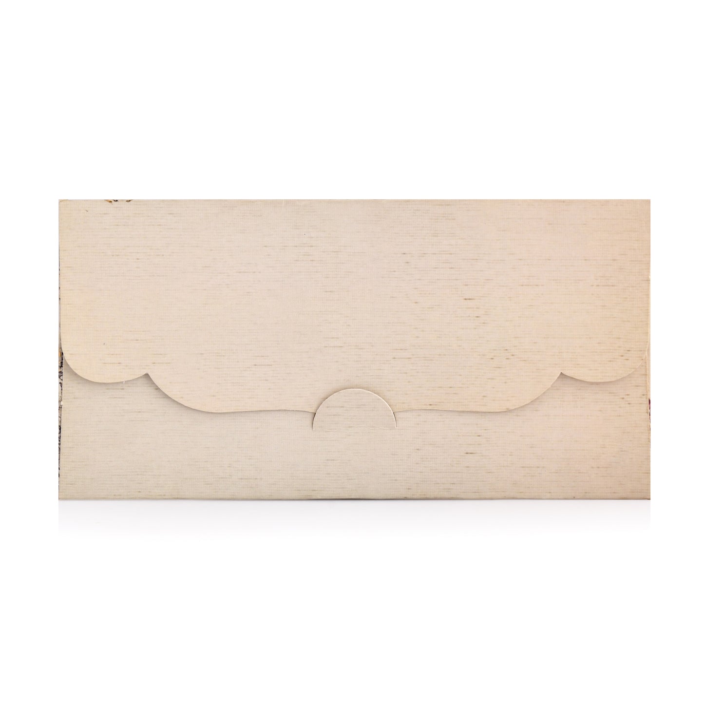 Personalised Beige Elephant Matte Envelope 18.42x8.89 cm