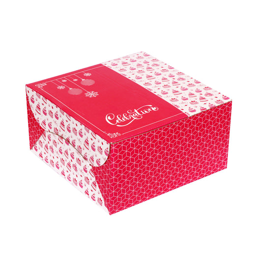 1 Pond Cake Box Pink | Grownex Packaging | Bakery Box