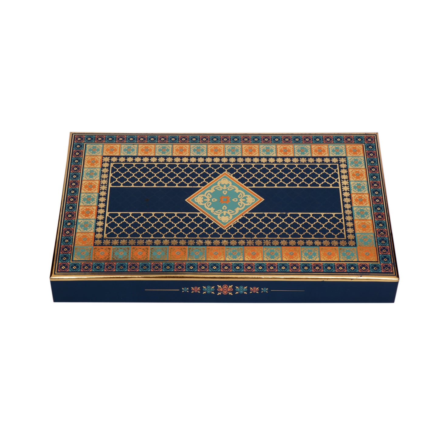 Blue Foil Premium Dryfruit Box