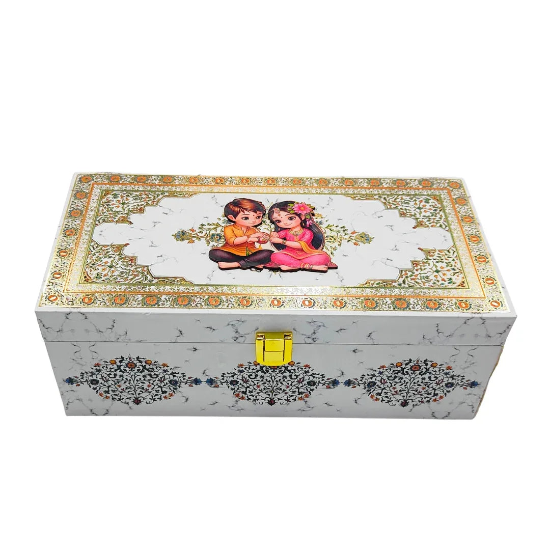 Designer Rakhi Hamper Packaging Box | Grownex Packaging | Hamper Box