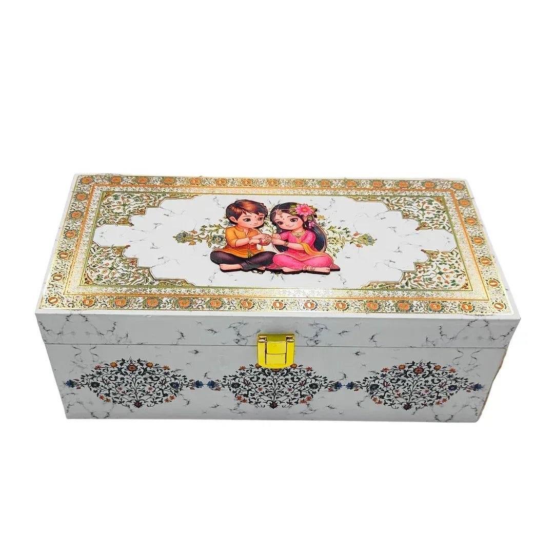Designer Rakhi Hamper Packaging Box | Grownex Packaging | Hamper Box