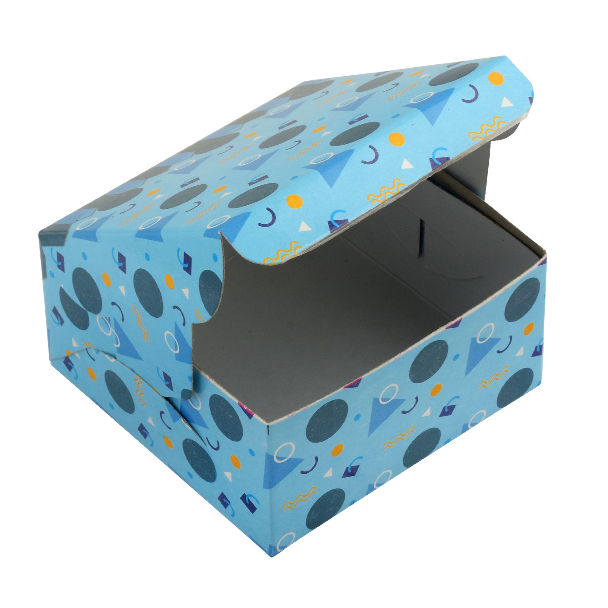 Small Gift Folding Box Baby Blue | Grownex Packaging | hamper box