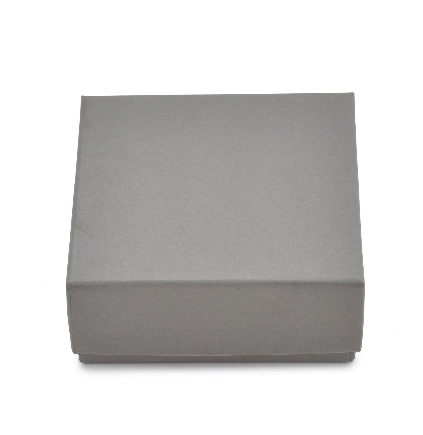 Lid Pattern Earrings Box - Grey | Grownex Packaging | Jewellery Box