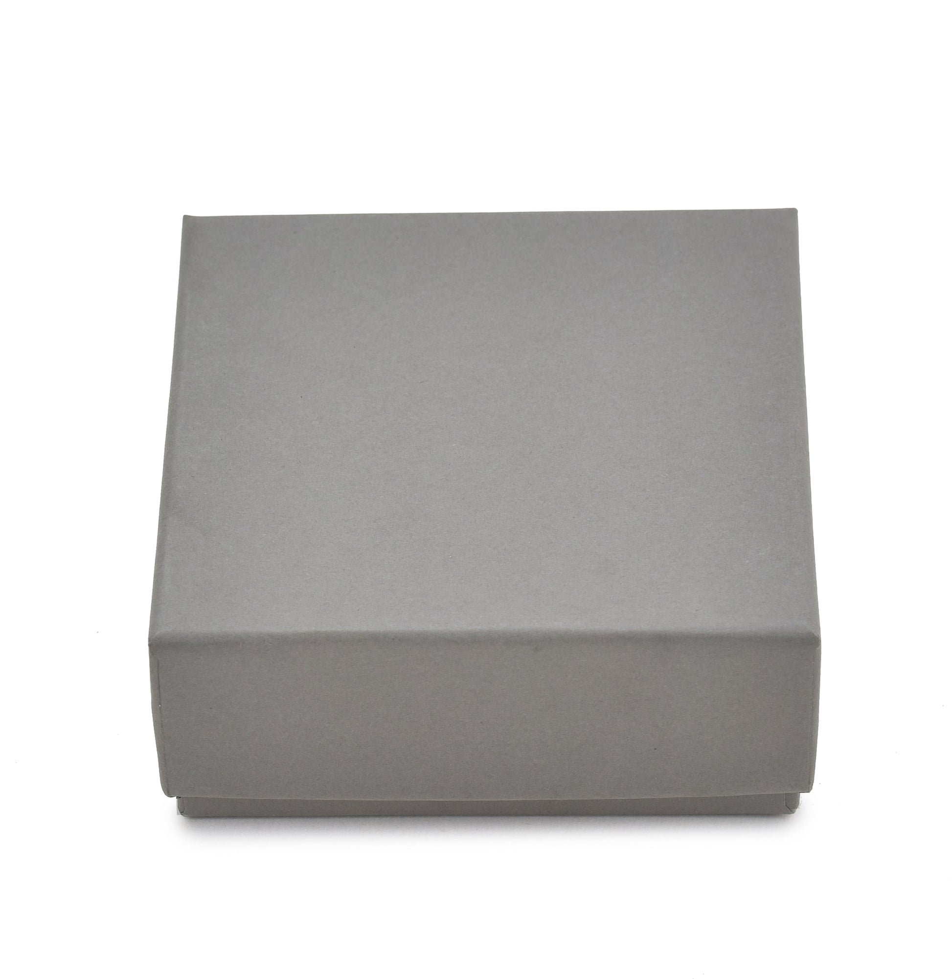 Lid Pattern Earrings Box - Grey | Grownex Packaging | Jewellery Box