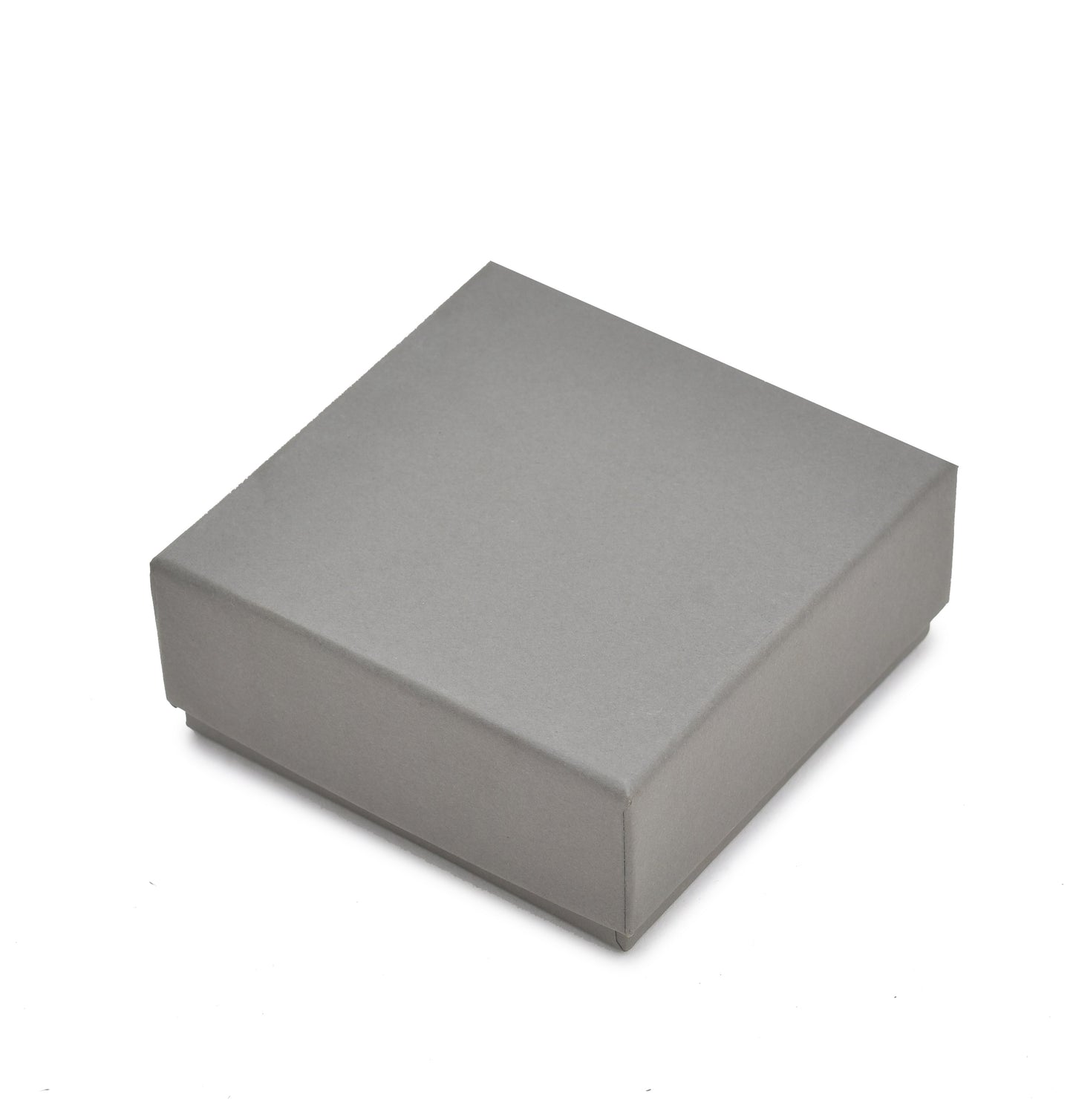 Lid Pattern Earrings Box - Grey | Grownex Packaging | Jewellery Box