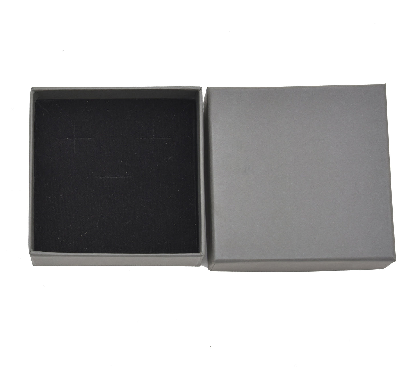 Lid Pattern Earrings Box - Grey | Grownex Packaging | Jewellery Box