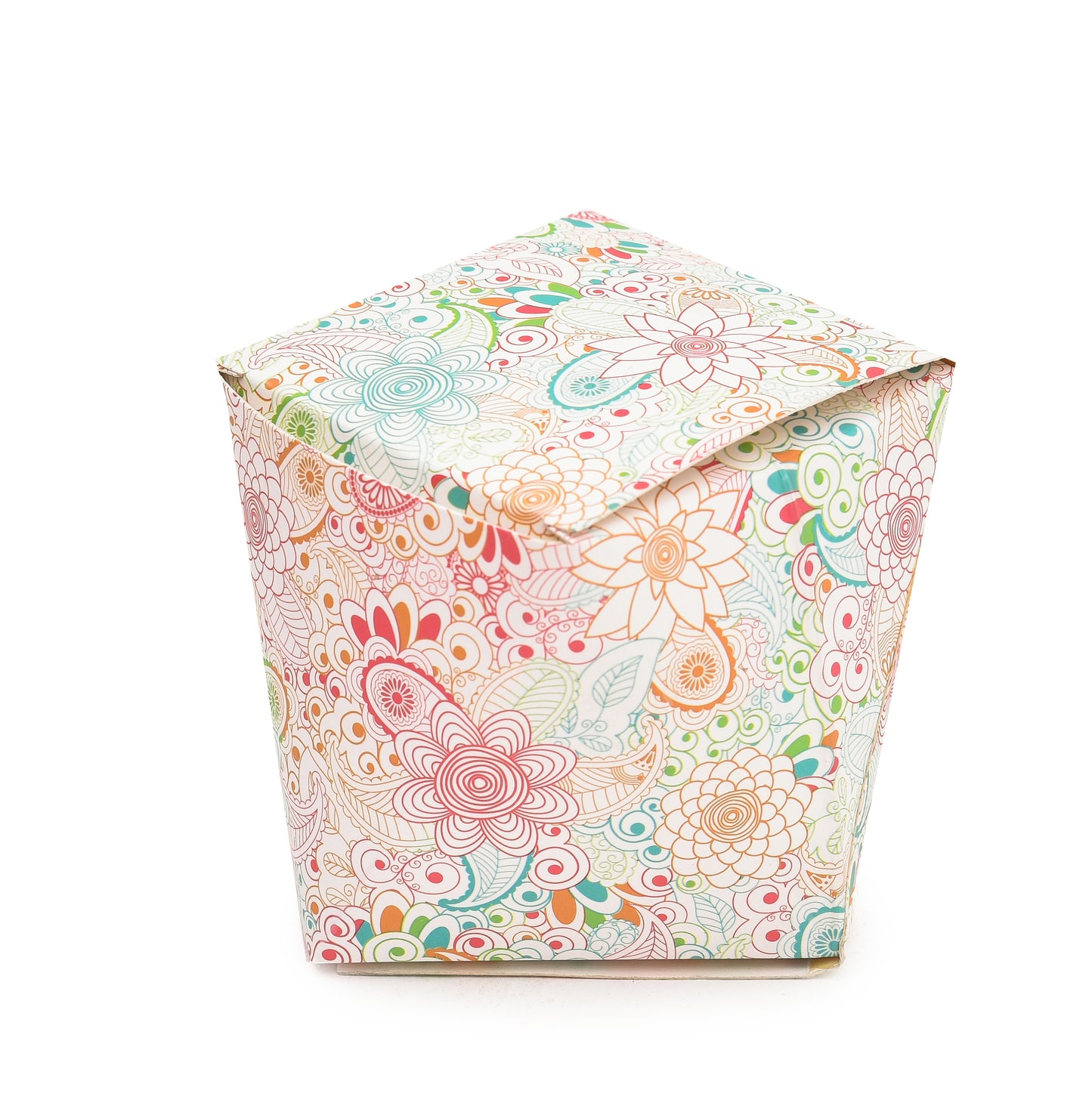 Polygon Shape Folding Box White | Grownex Packaging | hamper box