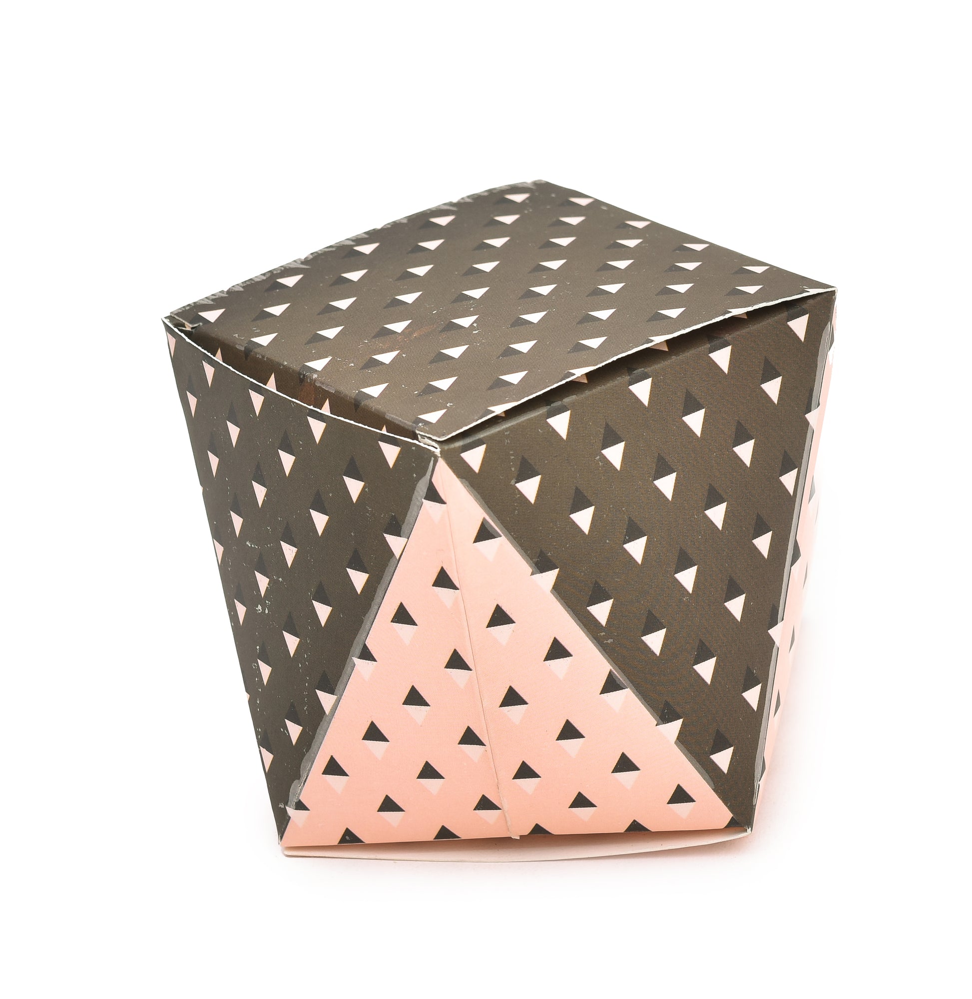 Polygon Shape Folding Box Brown | Grownex Packaging | hamper box