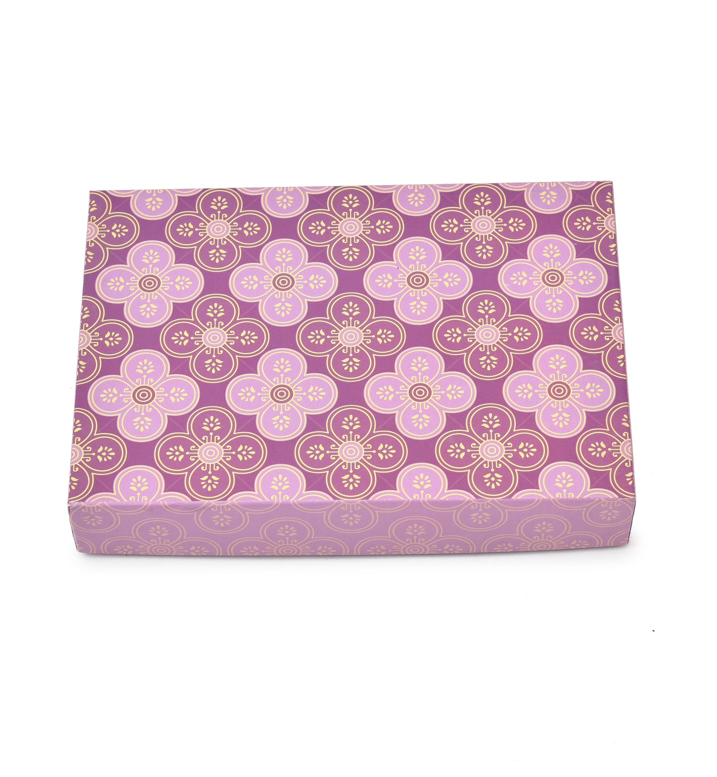 Elegant Flower Pattern Laddoo Gift Box | Grownex Packaging | Sweet Box