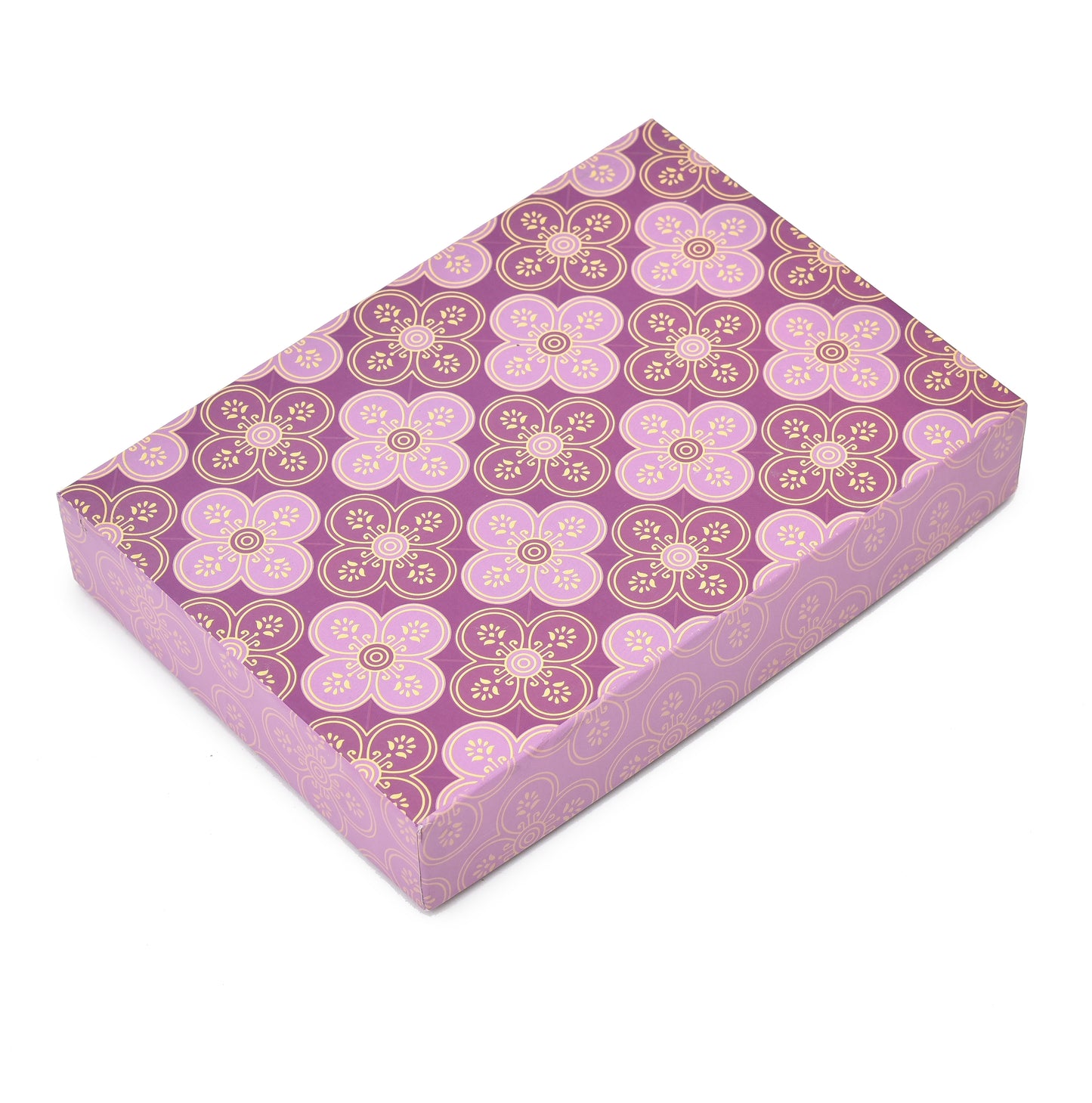 Elegant Flower Pattern Laddoo Gift Box | Grownex Packaging | Sweet Box