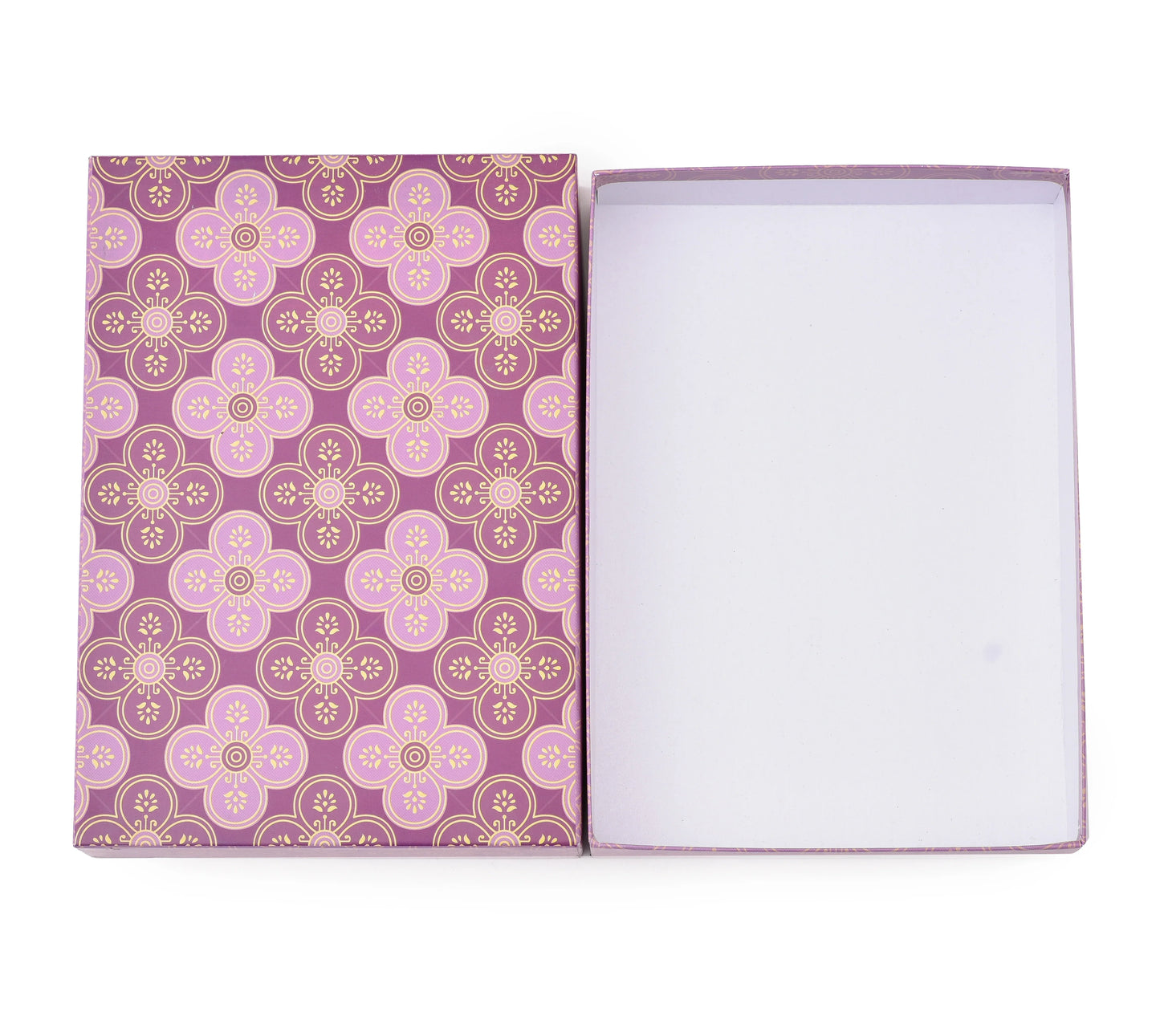 Elegant Flower Pattern Laddoo Gift Box | Grownex Packaging | Sweet Box