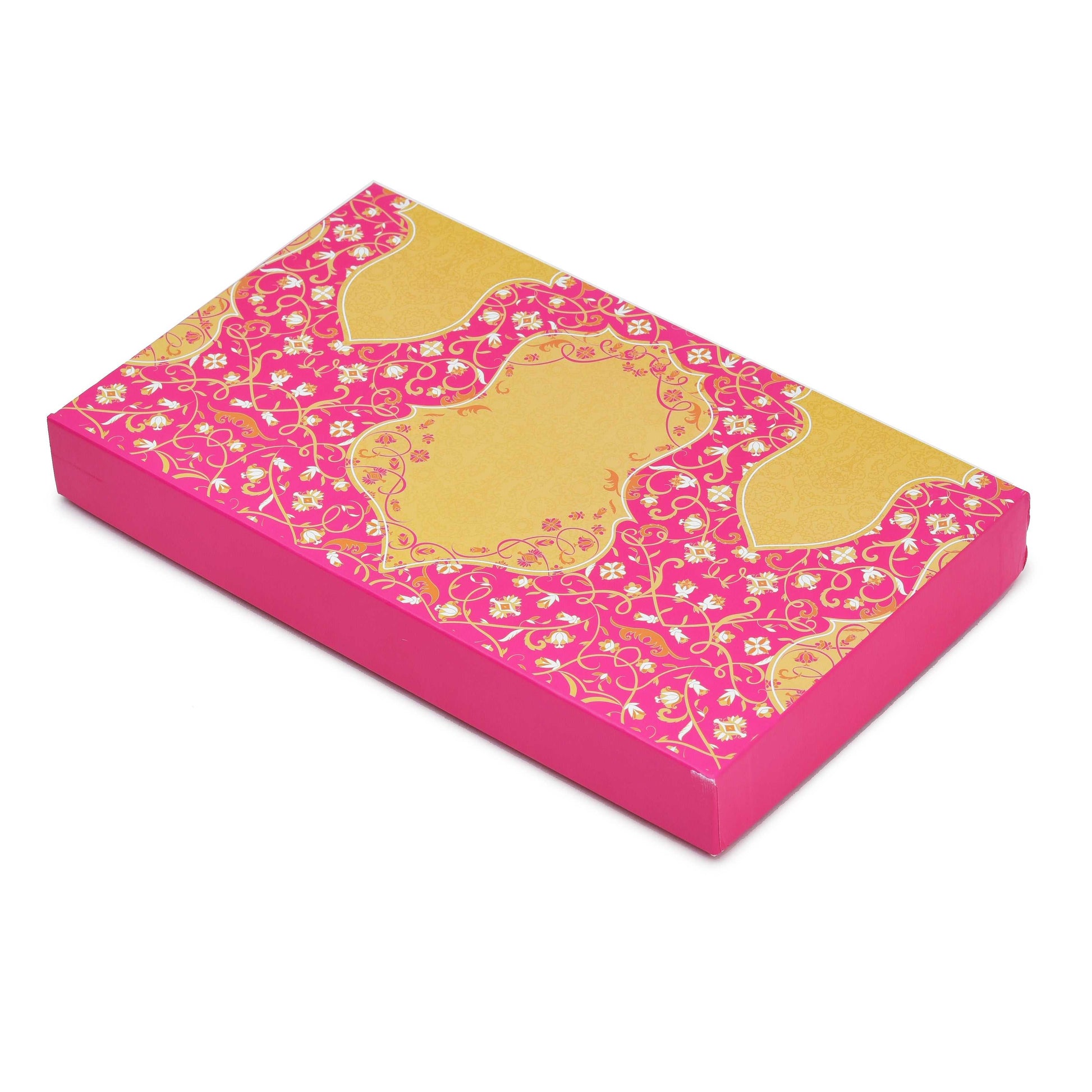 1 Kg Pink Golden Premium Sweet Packing Box | Grownex Packaging | Sweet Box
