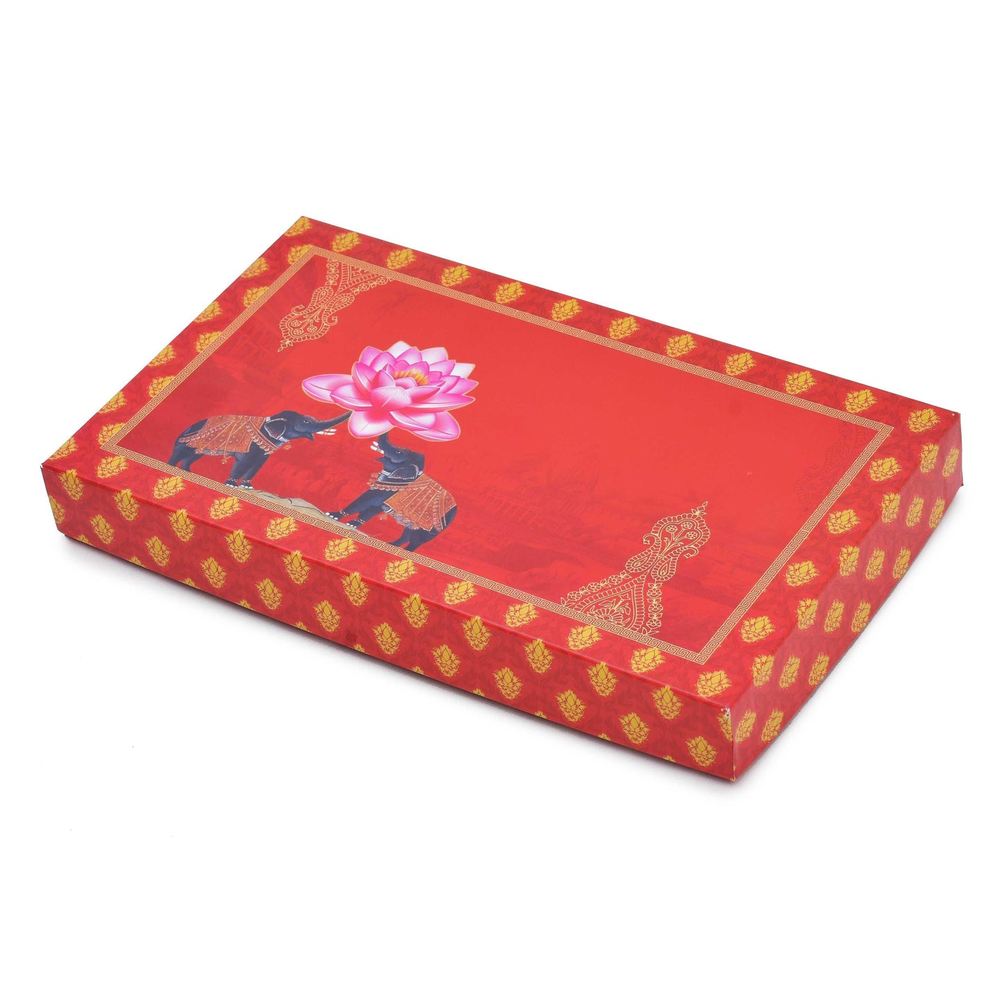 1 Kg Red Elephant Custom Premium Sweet Packing Box - Grownex Packaging