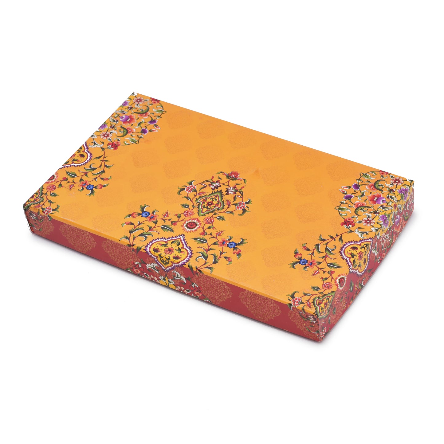 1 Kg Yellow Leaf 4 Line Premium Sweet Box | Grownex Packaging | Sweet Box